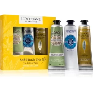 LOccitane Soft Hands Trio Set (for Hands)