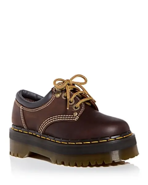 Dr. Martens Womens 8053 Arc Quad Platform Oxfords