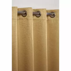 Emma Barclay Ambiance Eyelet Curtains 46 X 72" Ochre