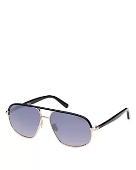 Tom Ford Maxwell Pilot Sunglasses, 59mm