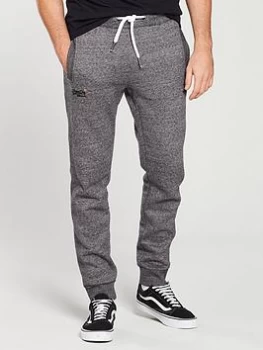 Superdry Orange Label Joggers - Flint Grey Grit Size XL, Men