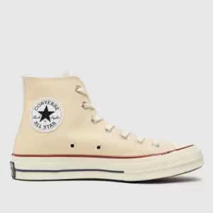 Converse Chuck 70 Hi, Parchment/Garnet/Egret, size: 6, Male, Trainers, 162053C