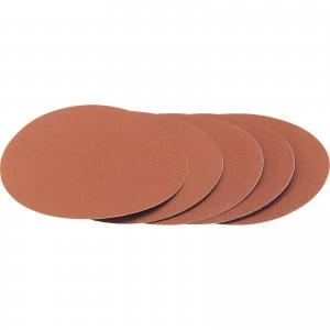 Draper Hook and Loop Aluminium Oxide Sanding Discs 230mm 80g Pack of 5