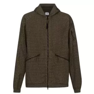 CP Company Print Jacket - Brown