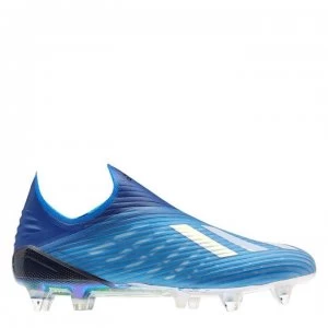 adidas X 19 Plus SG Football Boots - White/TeamRoyal