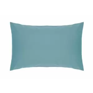 Easy Care Minimum Iron Pillowcase Teal