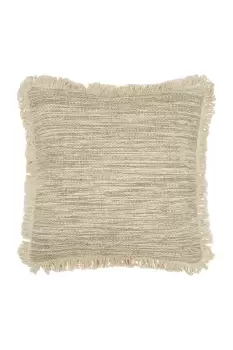 Sienna Twill Woven Fringed Cushion