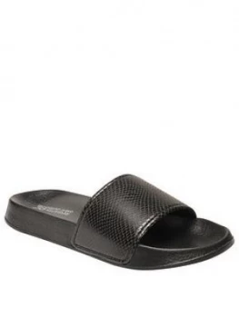 Regatta Shift Sliders - Black, Size 5, Women