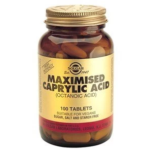 Solgar Maximised Caprylic Acid Tablets 100 tablets