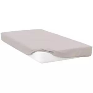 Belledorm 400 Thread Count Egyptian Cotton Fitted Sheet (Superking) (Oyster) - Oyster