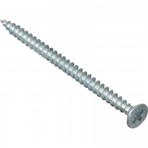 Forgefix Multi Purpose Zinc Plated Screws 4mm 60mm Pack of 12