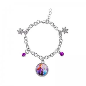 Disney Frozen II Anna and Elsa Charm Bracelet