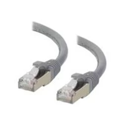 C2G 20m Cat6a Booted Shielded (SSTP) Network Patch Cable Grey