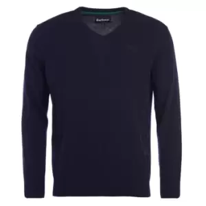 Barbour Essential V-Neck Sweatshirt - Blue