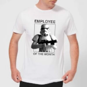 Star Wars Employee Of The Month Mens T-Shirt - White - 3XL