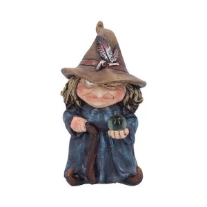 Trouble Witch and Crystal Ball Figurine