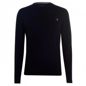 Gant Lightweight Crew Jumper - Navy 410