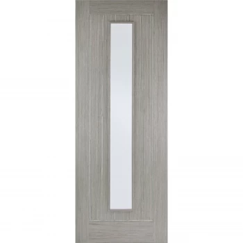 Somerset Internal Glazed Prefinished Light Grey 1 Lite Door - 762 x 1981mm