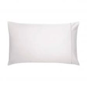 Bedeck of Belfast Silver Egyptian Cotton Sateen 1000 Thread Count Fine Linens 'Tahra' Standard Pillow Case