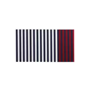 Helena Springfield Coastal Bath Mat, Navy/Red