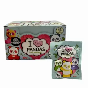 CDU I Love Panda Cute Figures Packet