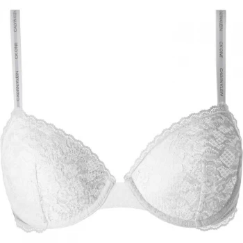 Calvin Klein CK1 Lace Demi Bra - White