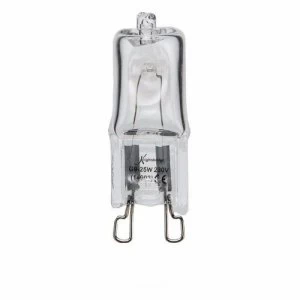 KnightsBridge 240V Halogen G9 Capsule Bulb - 60W