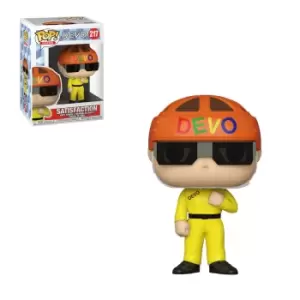 Devo POP! Rocks Vinyl Figure Satisfaction (Yellow Suit) 9 cm