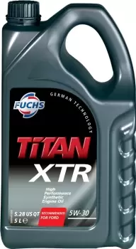 FUCHS TITAN XTR PERFORMANCE 5W-30 SYNTHETIC ENGINE OIL 5 LITRE