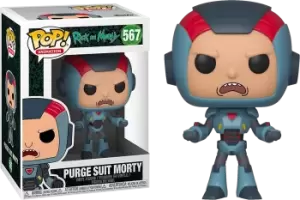 Rick and Morty Morty in Purge Suit Pop! Vinyl Figure