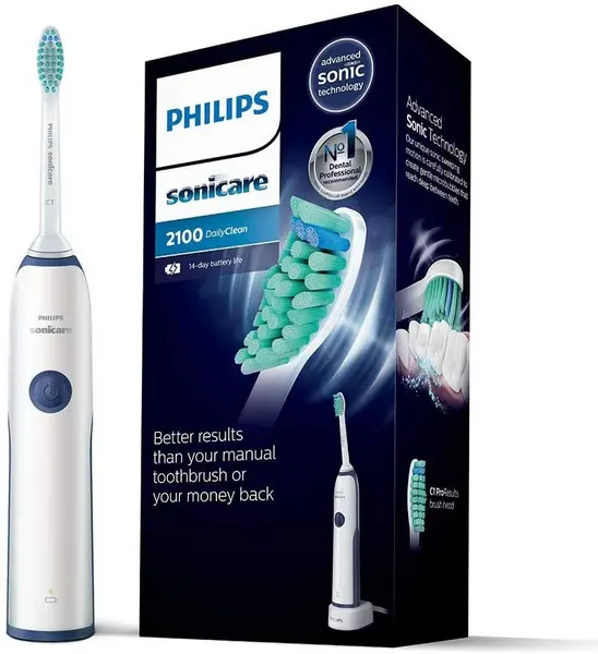 Philips DailyClean HX3224/21 Sonic Dark Blue Electric Toothbrush