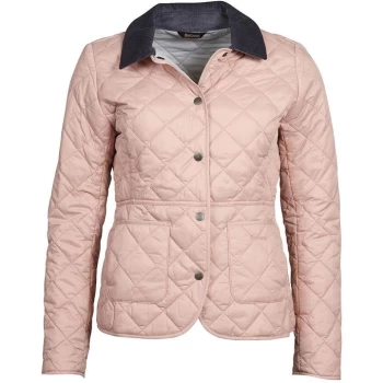 Barbour Deveron Quilted Jacket - Pale Pink