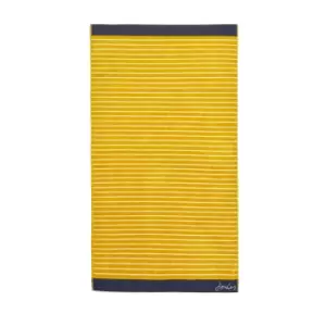 Joules Harbour Stripe Bath Sheet, Gold