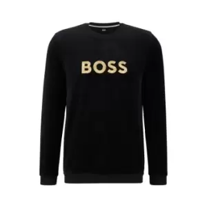 Boss Velour Sweatshirt 10169063 04 - Black