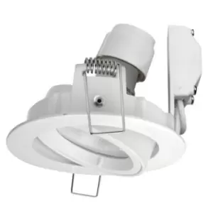 Megaman Lucca GU10 Non-Integrated Adjustable Downlight White - 190275