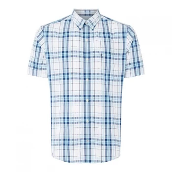 IZOD Seer Plaid Shirt - Bright White116