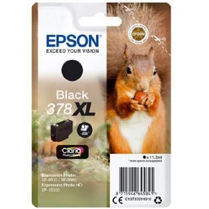 Epson Squirrel 378XL Black Ink Cartridge