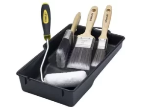 Stanley Tools Paint Brush And Mini Roller Set