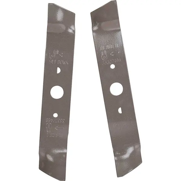 Greenworks Genuine Lawnmower Blades for G40LM49DB HP-326 Pack Qty: Pack of 2