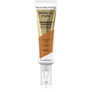 Max Factor Miracle Pure Skin Long-Lasting Foundation SPF 30 Shade 89 Warm Praline 30ml