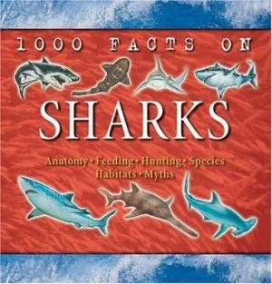 1000 Facts on Sharks by Anna Claybourne Book