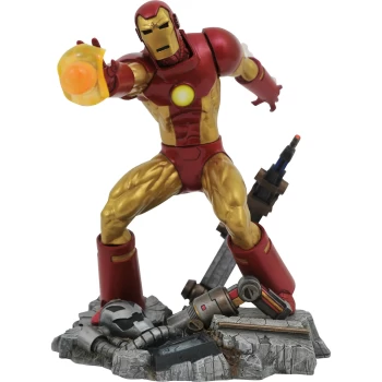 Diamond Select Marvel Gallery PVC Figure - Comic Iron Man (Mark XV Armor)