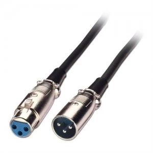 Lindy 6053 audio cable 3m XLR Black