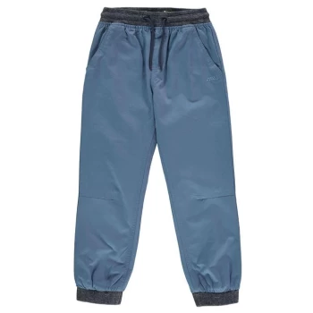 No Fear Ribbed Waistband Chinos Junior Boys - Blue