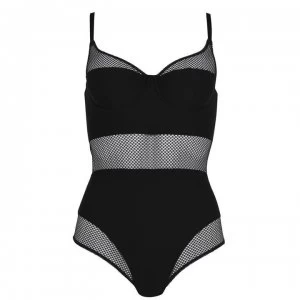 DKNY Soft Tech Bodysuit - Black