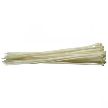 Draper 70410 White Cable Ties 8.8 x 500mm - 100pc