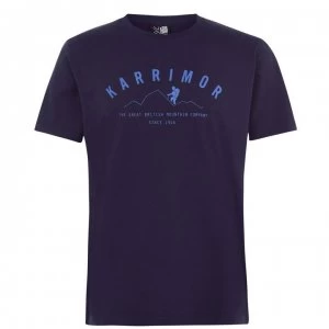 Karrimor Organic T Shirt Mens - Denim Blue