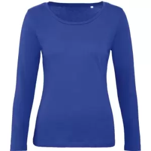 B&C Womens/Ladies Inspire Long Sleeve Tee (XS) (Cobalt Blue)