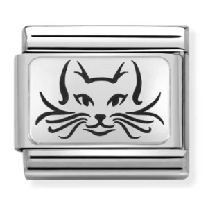 Nomination CLASSIC Silvershine Cat Charm 330109/05