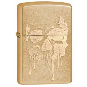 Zippo Skull Classic Gold Dust